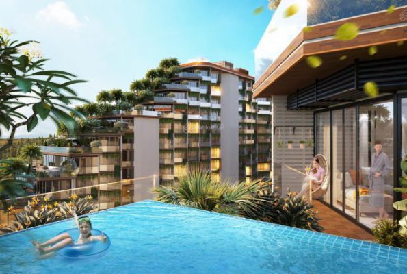 Hồ bơi của các căn Villas